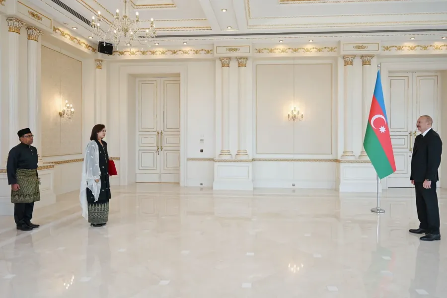 Prezident səfiri qəbul edib - FOTOLAR — 7