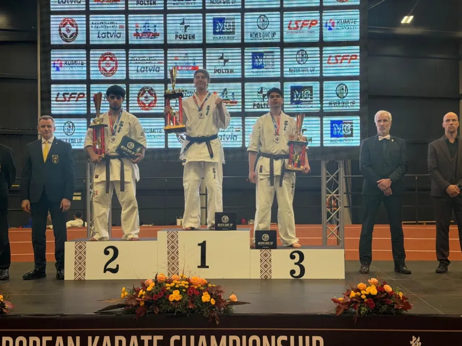 Riqada Azərbaycan bayrağı dalğalandı: Karateçilərimiz Avropa çempionatından medallarla dönür! — 1