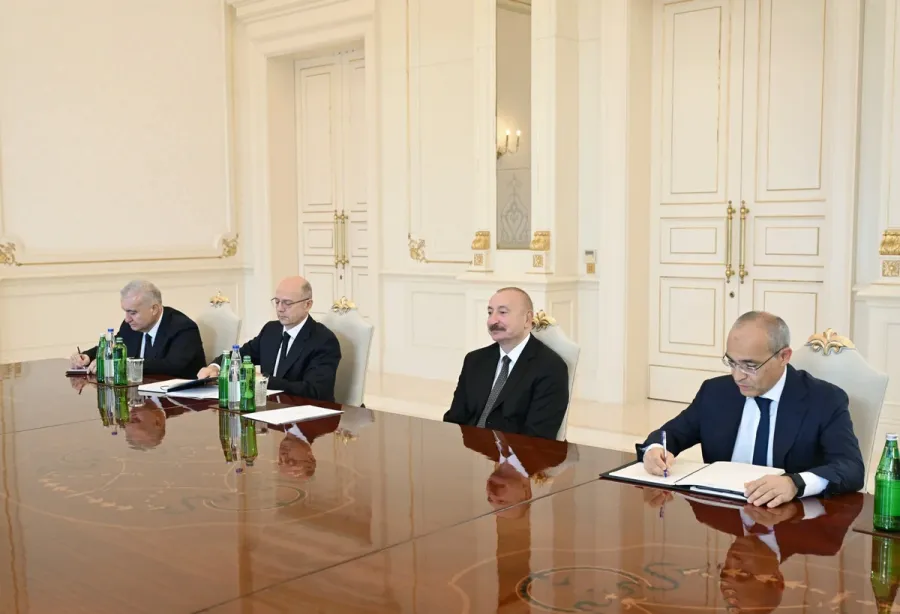 İlham Əliyev britaniyalı naziri qəbul edib — 3