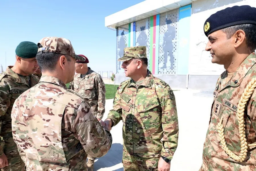 Qardaş ölkələrin xüsusi təyinatlılarından möhtəşəm güc nümayişi - GÖRÜNTÜ — 2