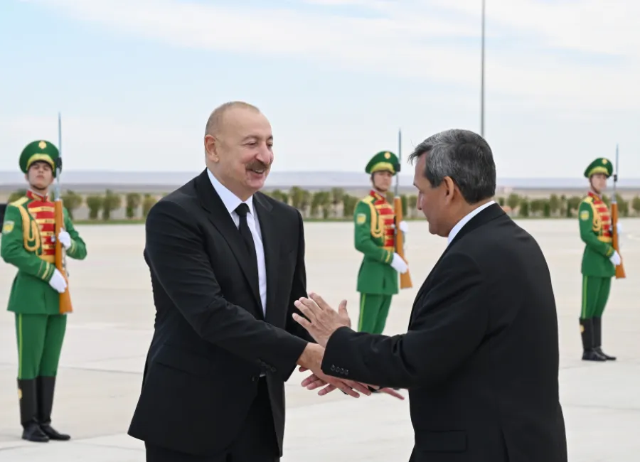 İlham Əliyev Türkmənistanda səfərdədir — 2