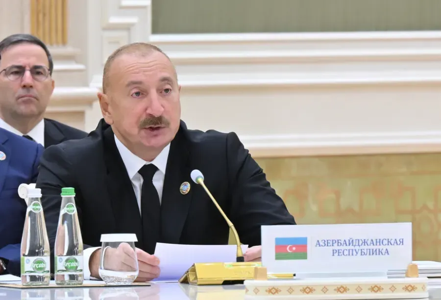 New transport map across the Caspian: Ilham Aliyev makes key remarks