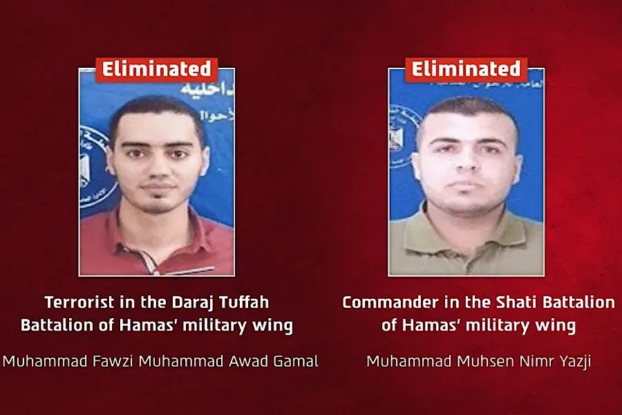 Israeli military strikes Hamas: Two members killed