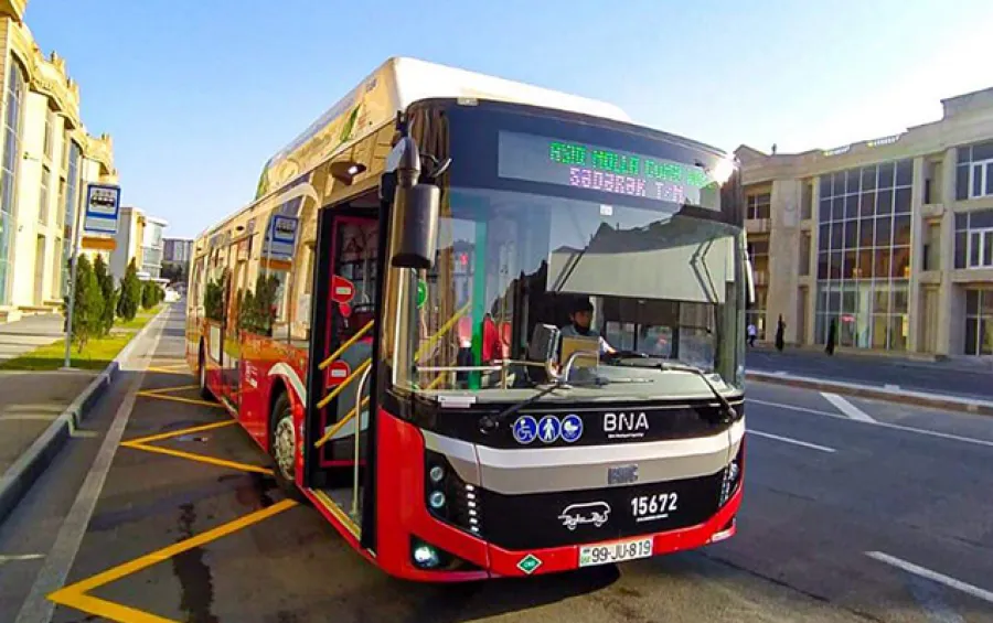 Üç avtobus marşrutunun hərəkət sxemi dəyişdirildi