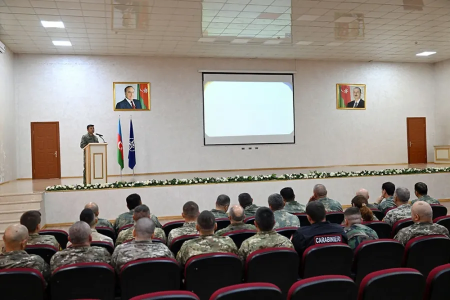 Bakıda NATO-nun təlim kursu keçirilir - FOTOLAR — 3