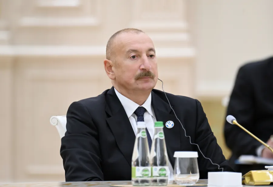 Ильхам Алиев принимает участие в заседании Совета глав государств СНГ в расширенном составе — 8