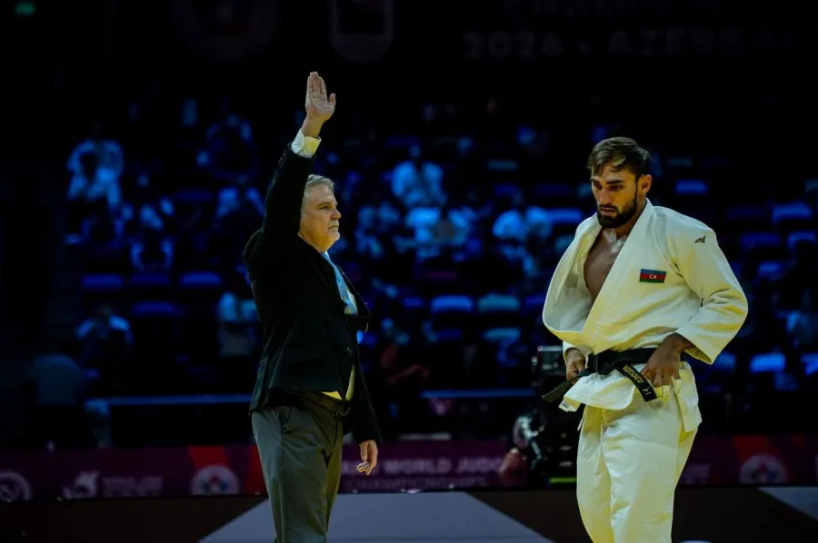 İki parlaq ippon və acı sonluq: Kotsoyev mundialla vidalaşdı!