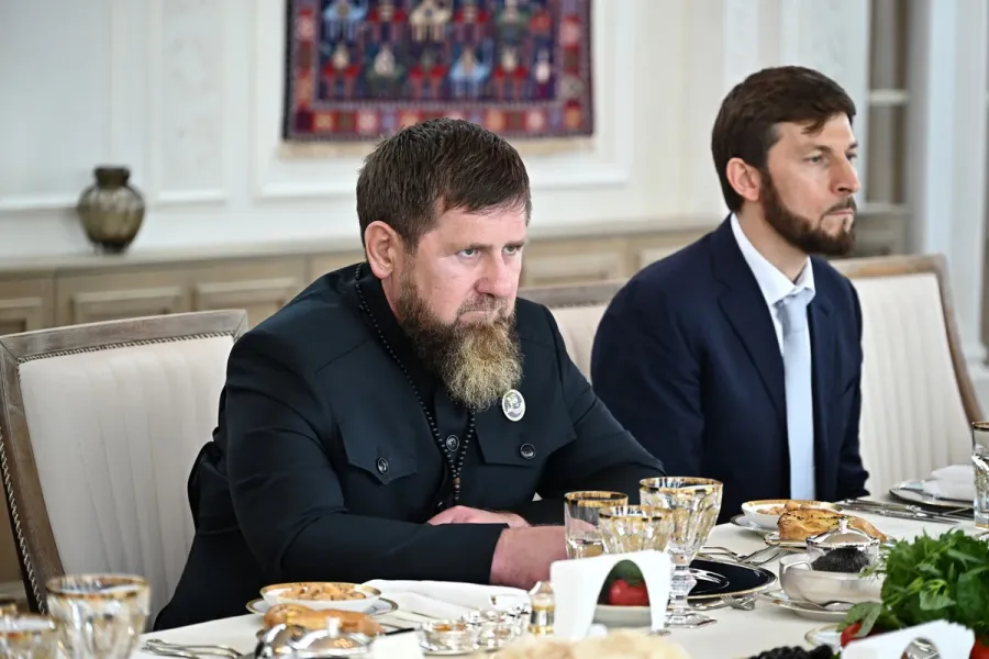 İlham Əliyev və Ramzan Kadırov birgə nahar ediblər - FOTOLAR  — 5