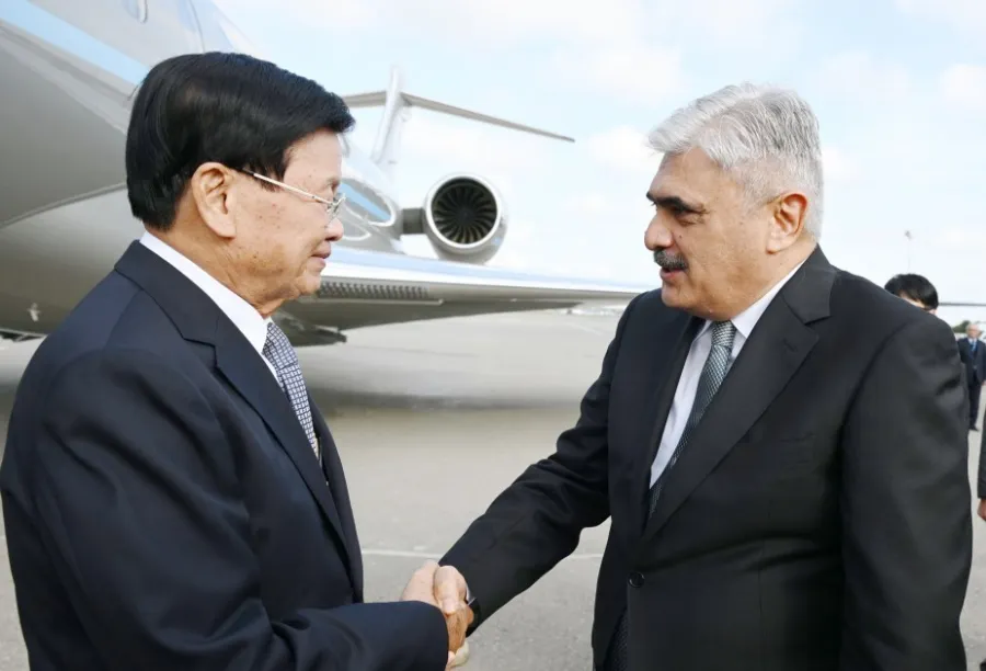 Laos Prezidenti Azərbaycana rəsmi səfərə gəldi — 1