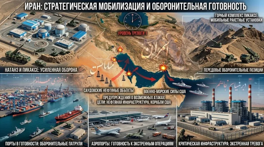 Иран объявил о вводе войск в соседние страны