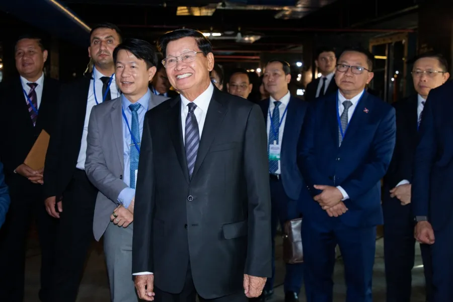 Laos Prezidenti “ASAN xidmət”də - FOTOLAR — 4