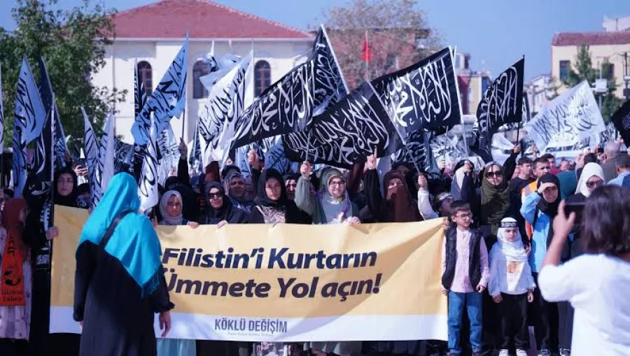 Qardaş Türkiyədə ölkəmizə etiraz edən Fələstinin şəriətçi təşkilatı - ŞİFRƏLƏR 