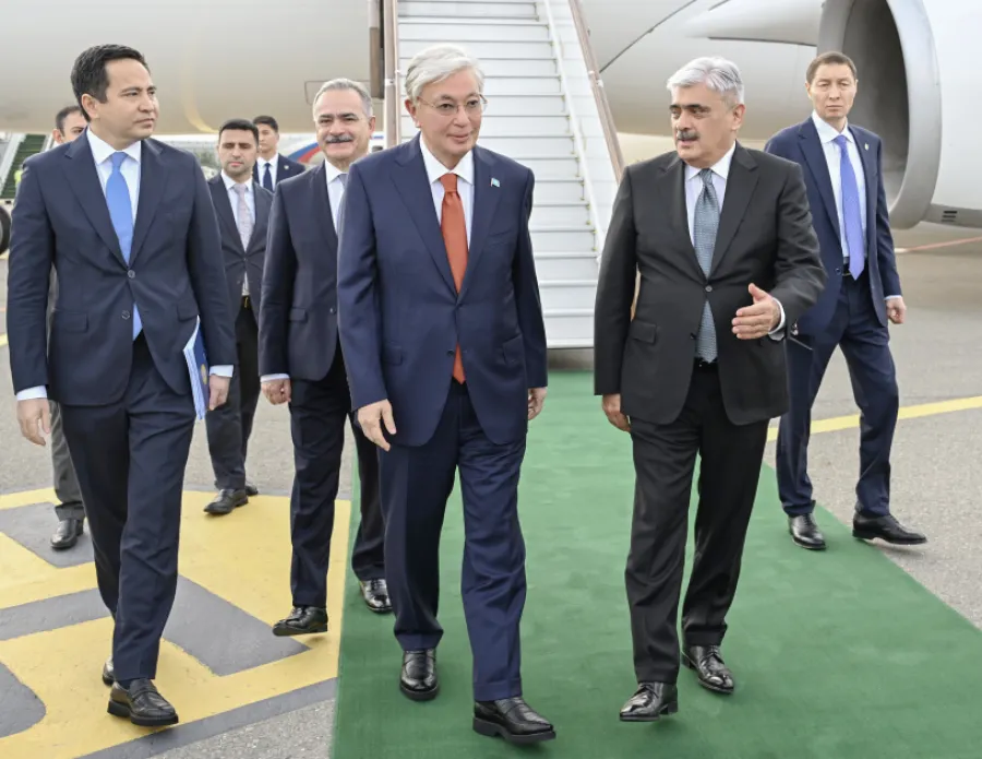 Tokayev Azərbaycanda - FOTOLAR — 1