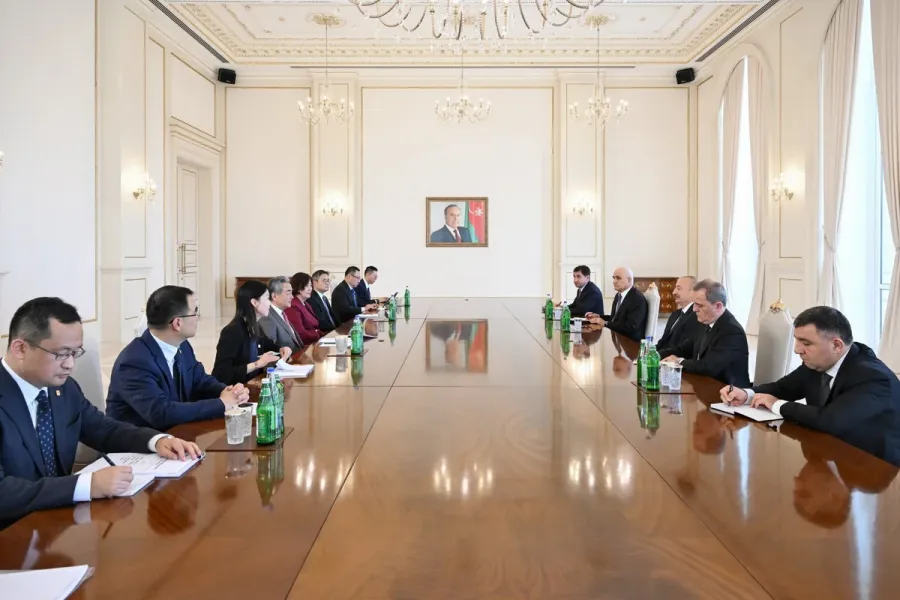 President Ilham Aliyev received member of Political Bureau of CPC Central Committee