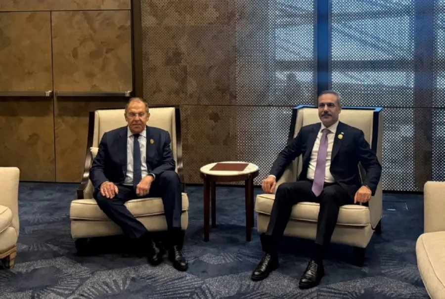 Hakan Fidanla Lavrov Bakıda görüşdülər