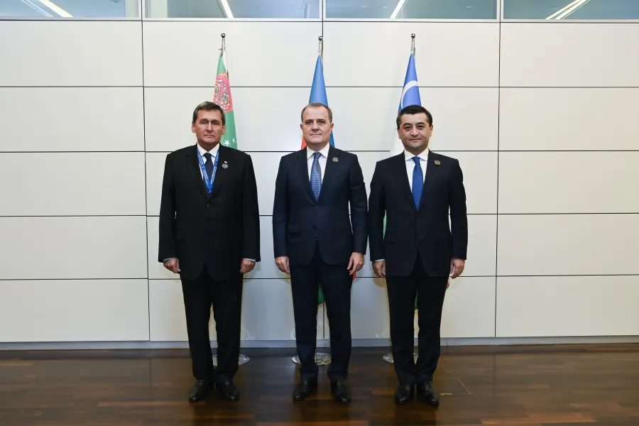 Bakıda XİN rəhbərlərinin üçtərəfli görüşü keçirildi - FOTOLAR — 3