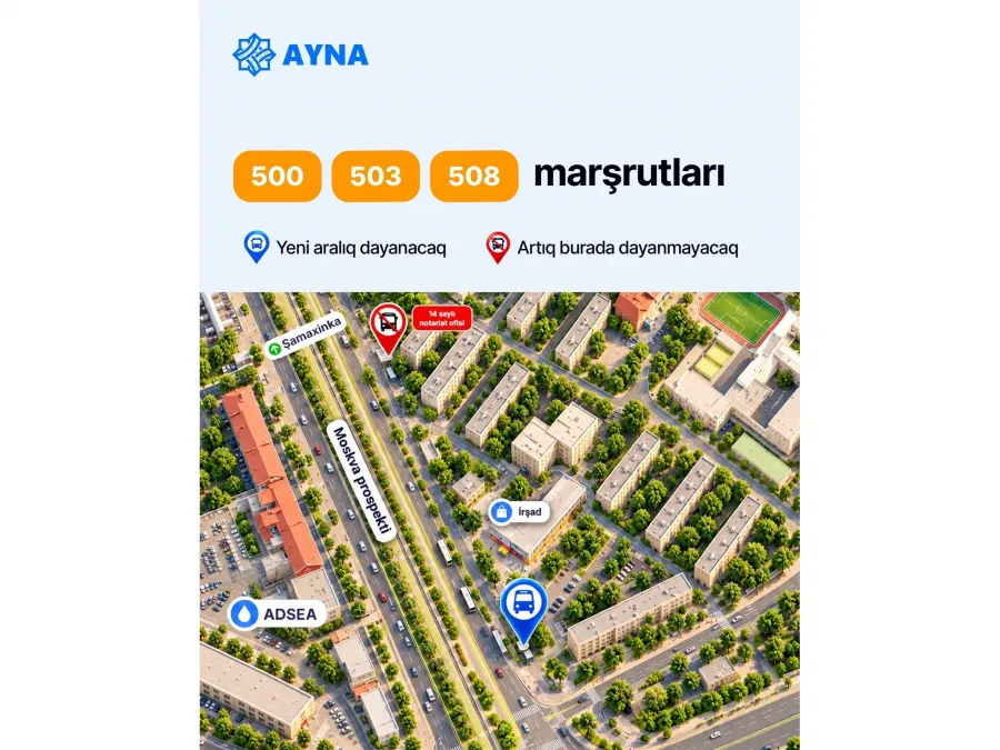Некоторые маршруты убираются с остановок у «20 Января» и «Шамахинки» — СПИСОК — 1