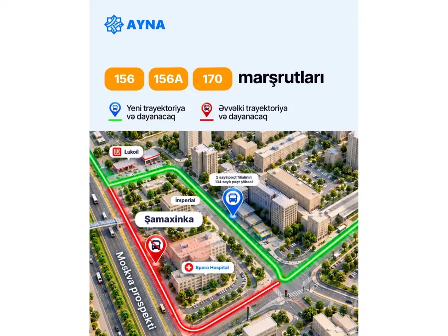 Некоторые маршруты убираются с остановок у «20 Января» и «Шамахинки» — СПИСОК — 3