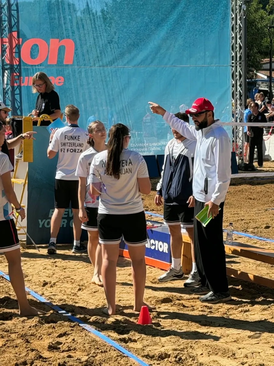 Azərbaycan AirBadminton üzrə Avropa çempionatında bürünc medal qazandı - FOTO — 1