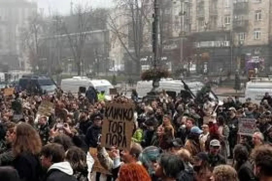 Protest in Kyiv calls for Klitschko’s resignation