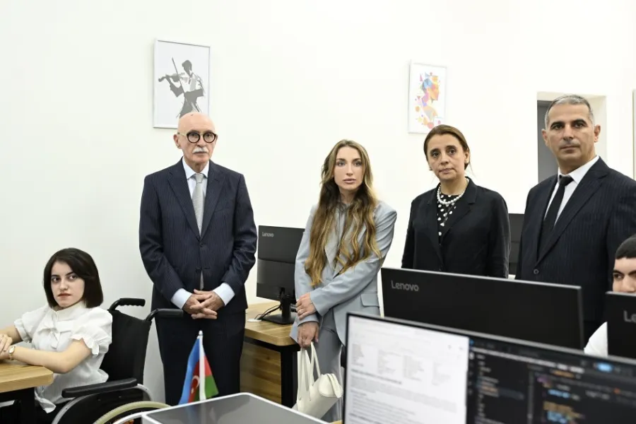 Bakıda İnklüziv Təlim və Tədris Mərkəzinin açılışı oldu - FOTOLAR — 1