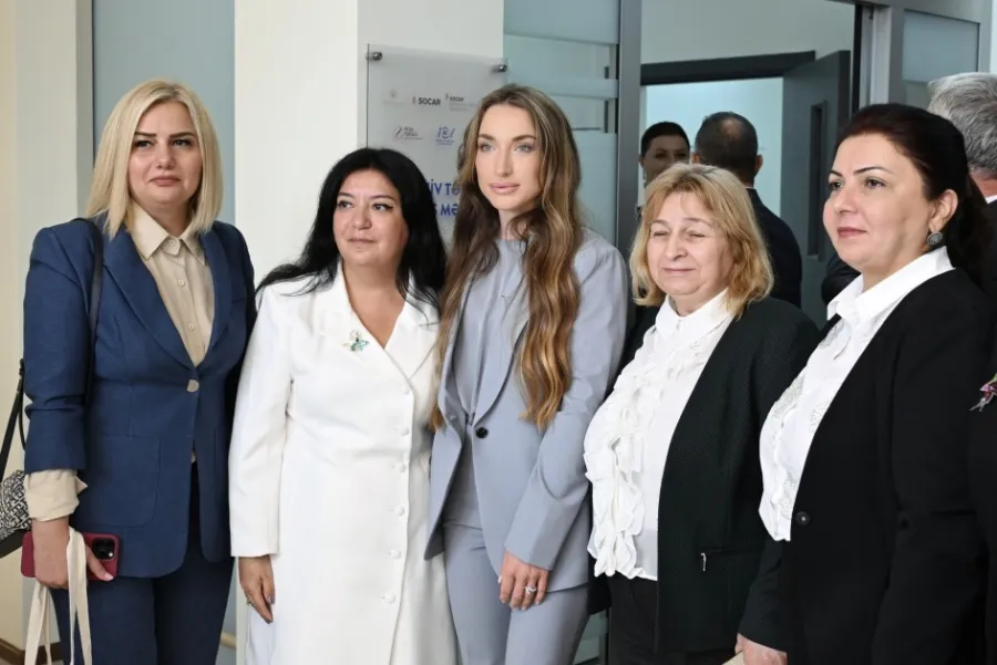 Bakıda İnklüziv Təlim və Tədris Mərkəzinin açılışı oldu - FOTOLAR — 5