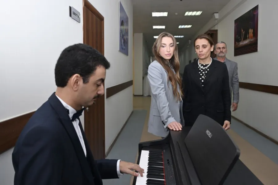 Bakıda İnklüziv Təlim və Tədris Mərkəzinin açılışı oldu - FOTOLAR — 11