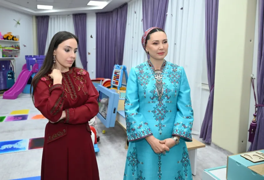 Təbiətin qorunmasından uşaqların sağlamlığınadək - Leyla Əliyevanın Türkmənistan səfərinin DETALLARI — 4