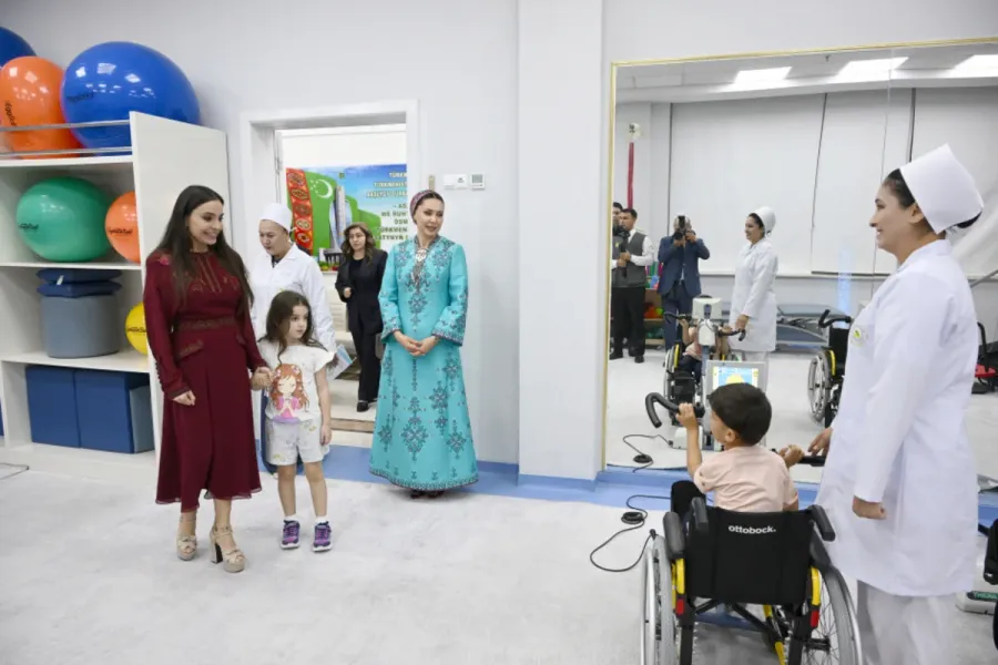 Təbiətin qorunmasından uşaqların sağlamlığınadək - Leyla Əliyevanın Türkmənistan səfərinin DETALLARI — 5
