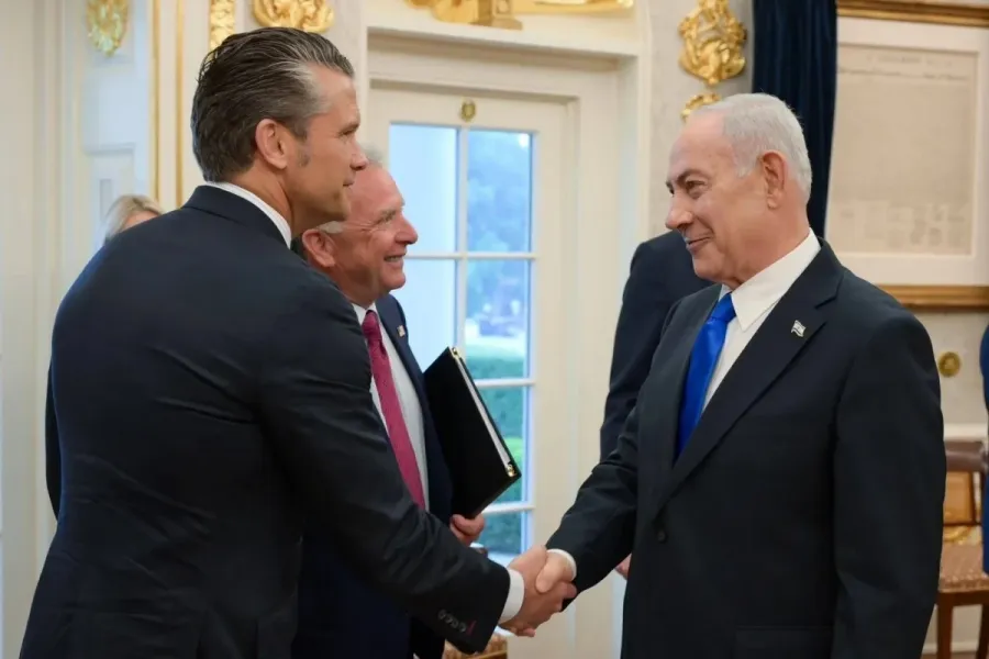 Pentaqon rəhbəri İsrailə gizli səfər etdi - Netanyahu ilə görüşdü