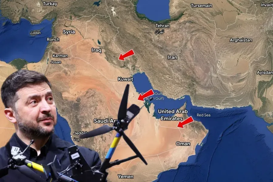 Ukraine has encircled Iran with drones, Tehran claims