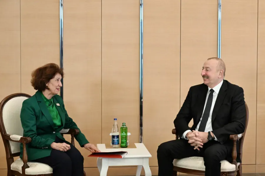 President of North Macedonia calls Ilham Aliyev