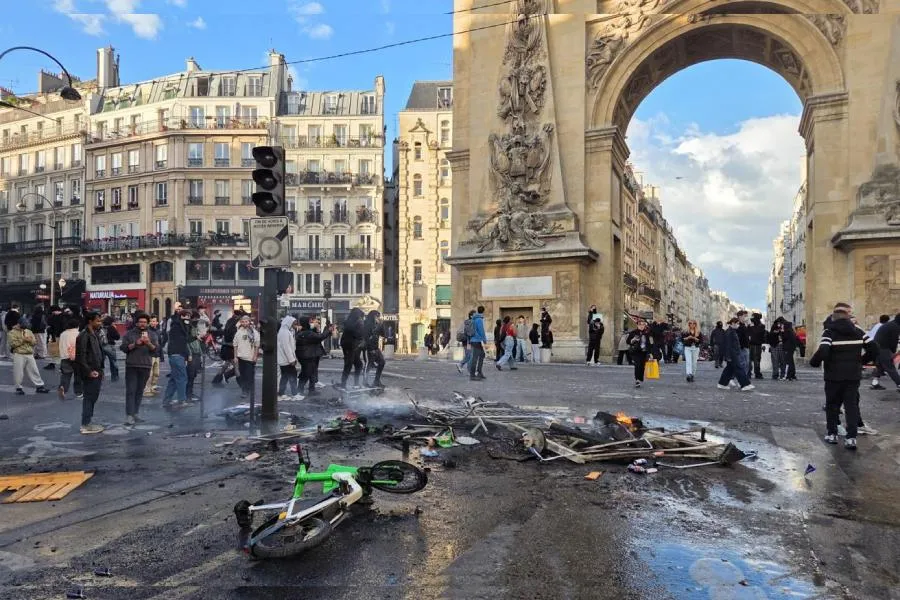 Parisin bu iki rayonunda komendant saatı tətbiq edilir