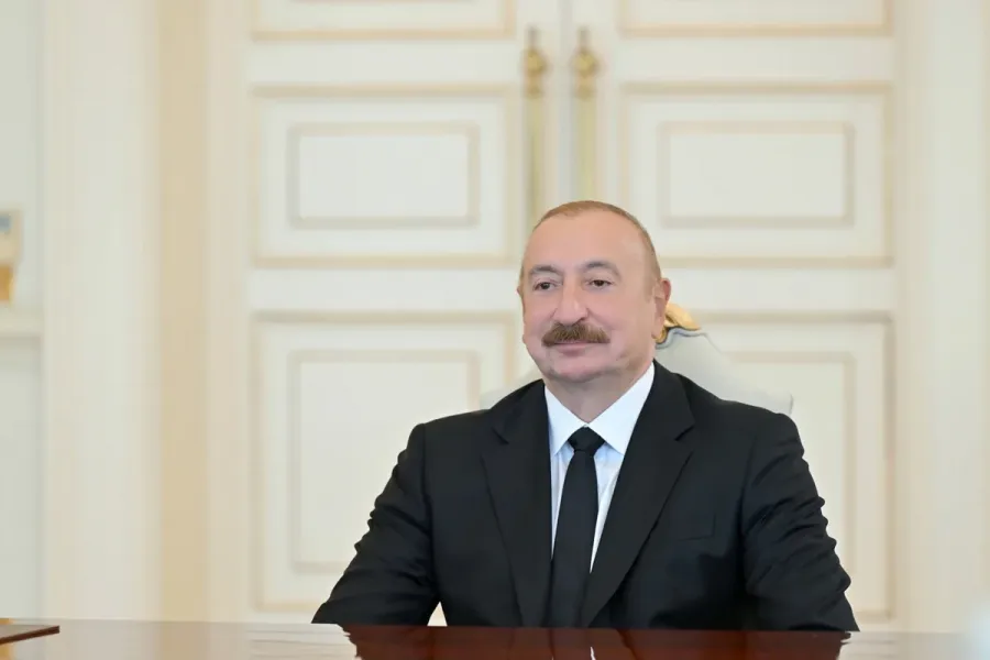 Prezident Hindistanın xarici işlər nazirini qəbul edib - FOTOLAR — 4