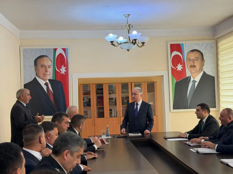 Yardımlının yeni icra başçısı kollektivə təqdim olundu — 2
