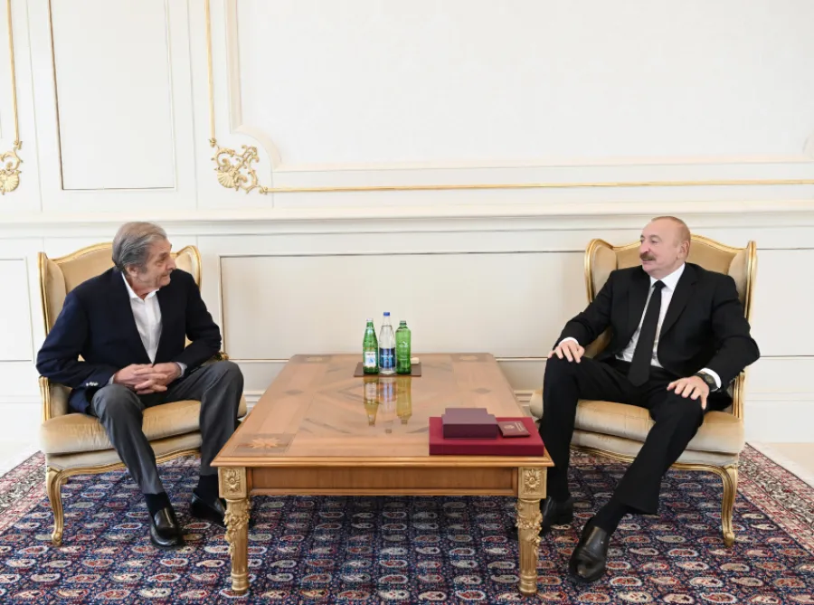 Prezident “İstiqlal” ordenini Fərhad Xəlilova təqdim etdi - FOTOLAR — 7