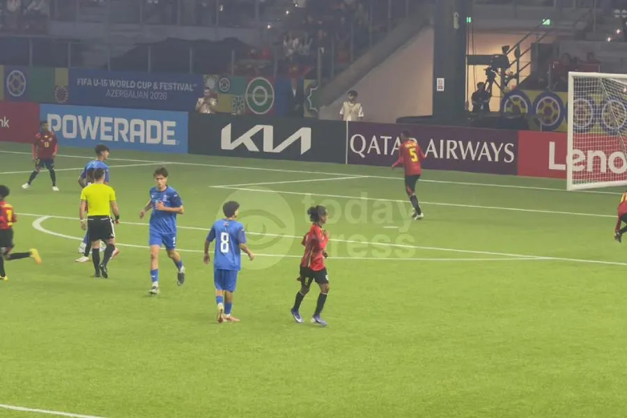 U-15 millimiz dördüncü qolu vurdu - VİDEO