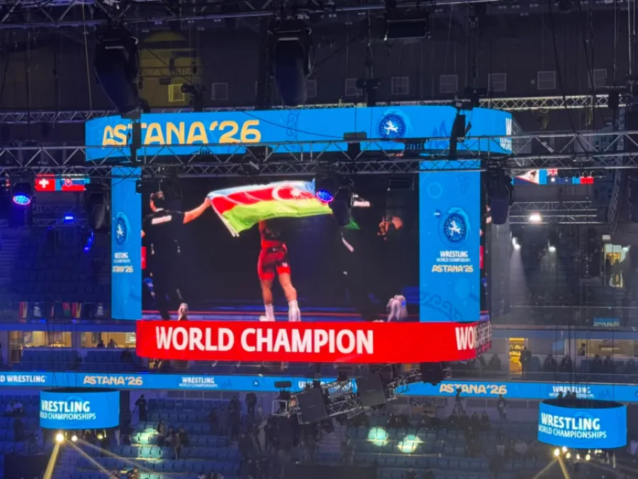 Sənan Süleymanov dünya çempionu oldu — 2