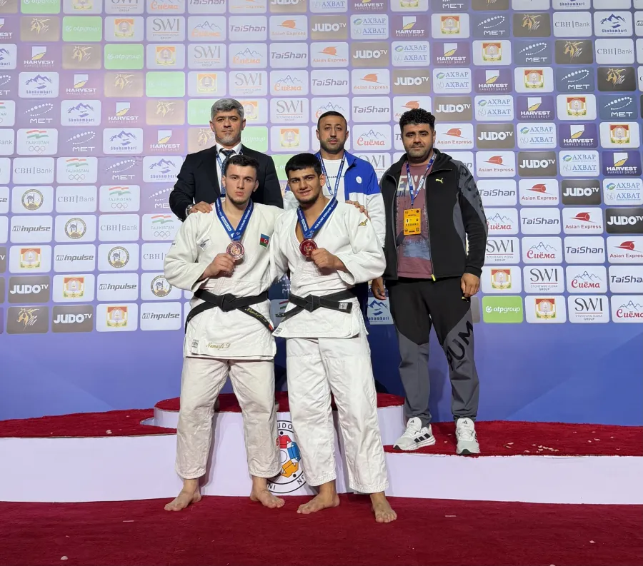 Azərbaycan cüdoçuları Düşənbədə tarix yazdı: 5 medal! — 3