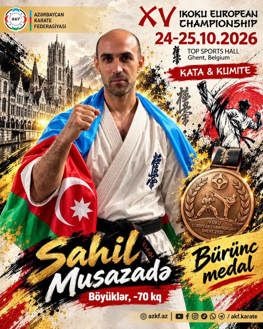Gentdə Azərbaycan zəfəri: millimizdən üç medal! — 2