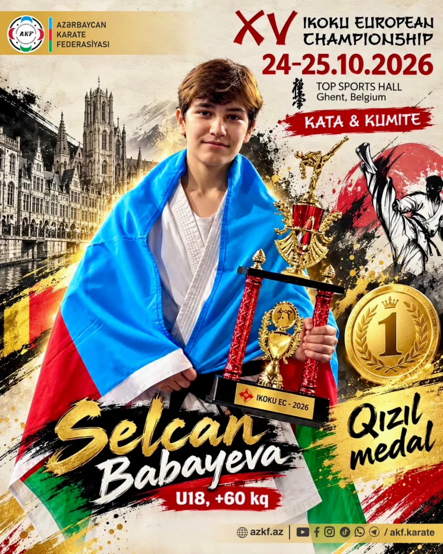 Gentdə Azərbaycan zəfəri: millimizdən üç medal! — 4
