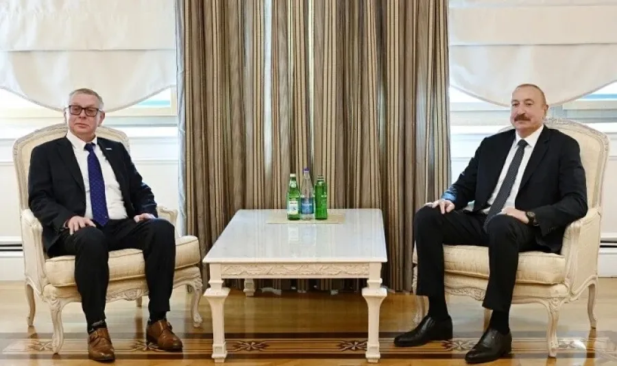 Prezident Aleksandr Zuyevi qəbul etdi