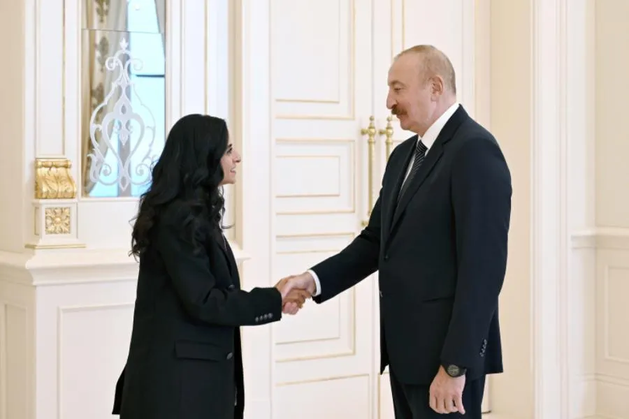 İlham Əliyevin Nuveysi qəbul etməsinə dair videoçarx paylaşıldı