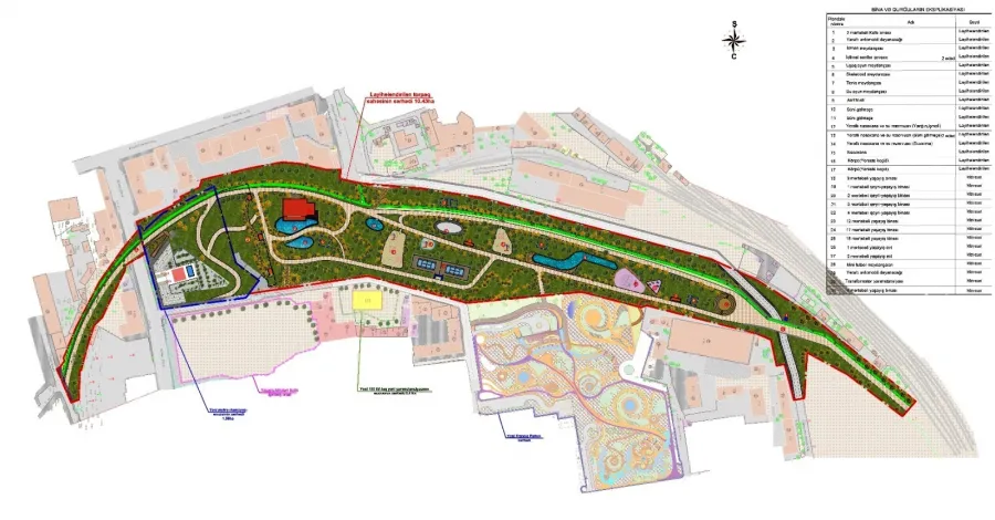 Bakıda yeni park salınır - FOTOLAR — 1