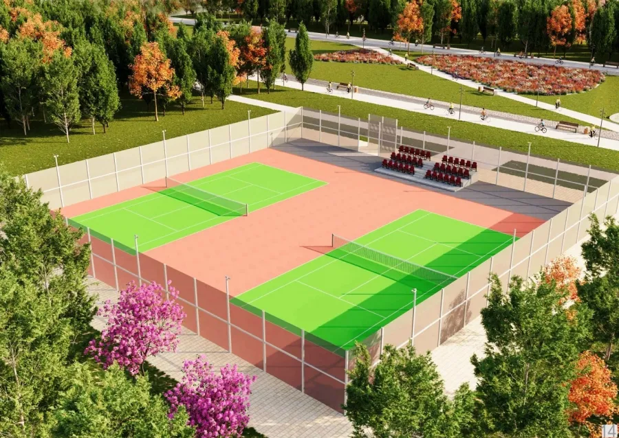 Bakıda yeni park salınır - FOTOLAR — 3