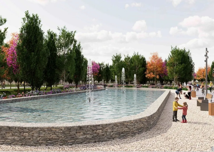 Bakıda yeni park salınır - FOTOLAR — 6