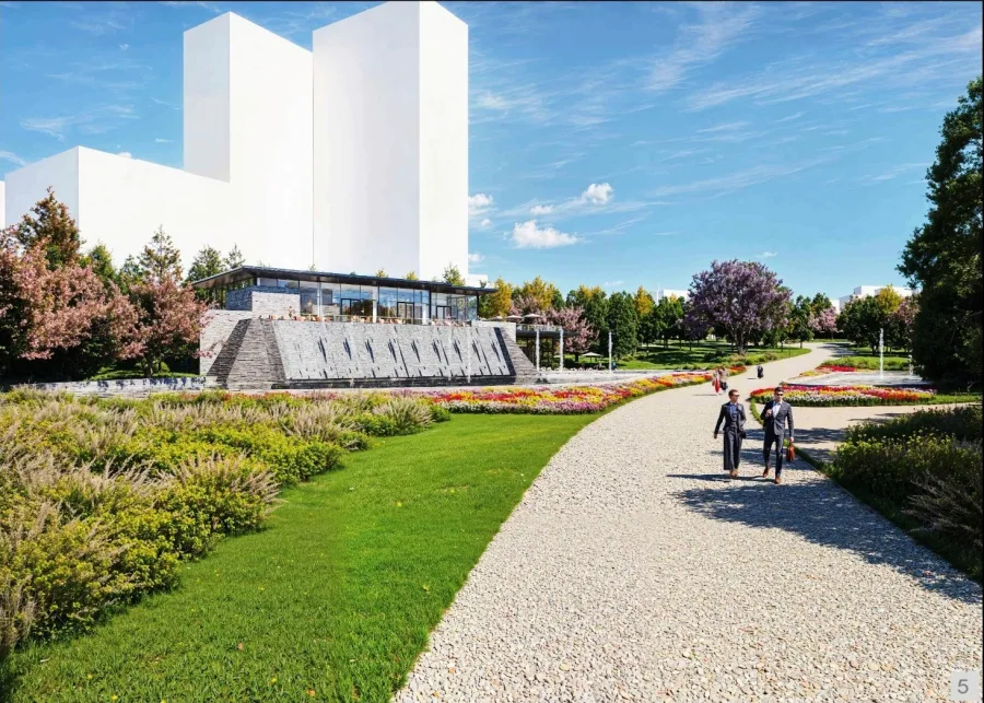 Bakıda yeni park salınır - FOTOLAR — 8