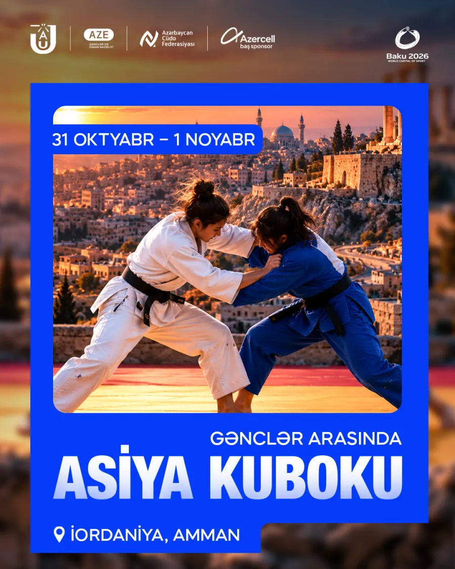İordaniyada tatami həyəcanı: Beş cüdoçumuz mübarizəyə qoşulur