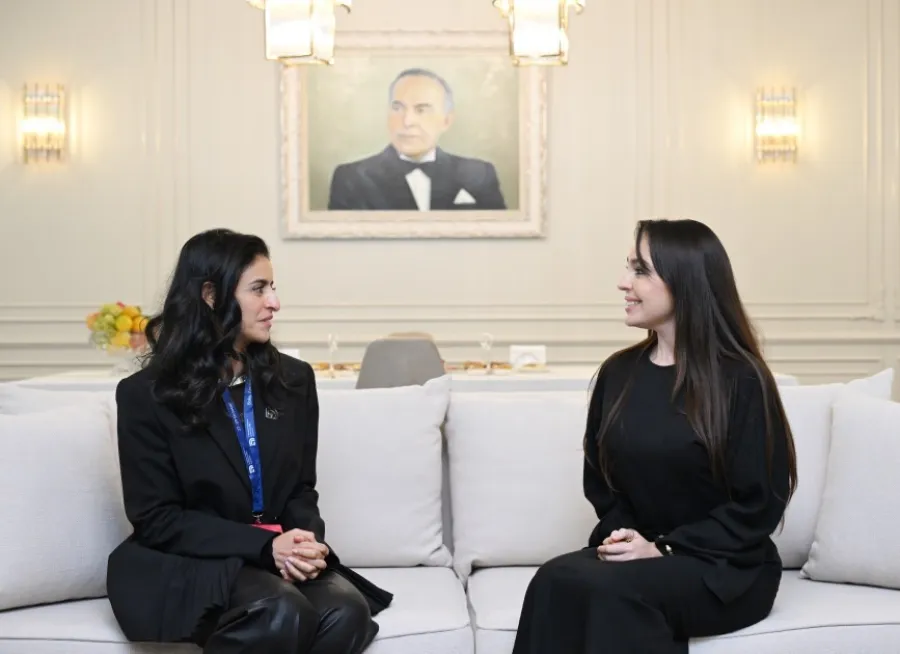 Leyla Əliyeva Dünya Turizm Təşkilatının Baş katibi ilə görüşdü — 1