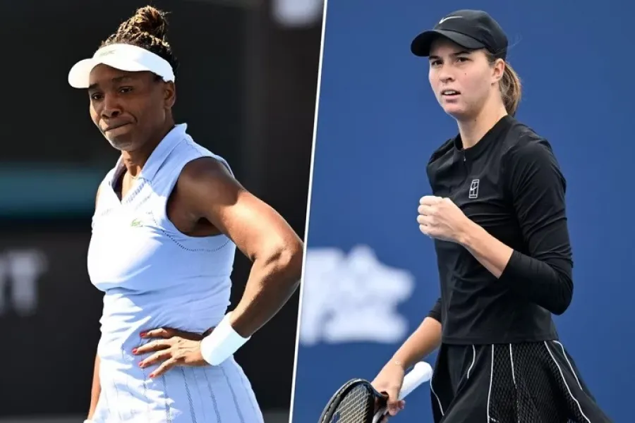 18 yaşlı tennisçi əfsanəvi Venus Uilyamsı darmadağın etdi